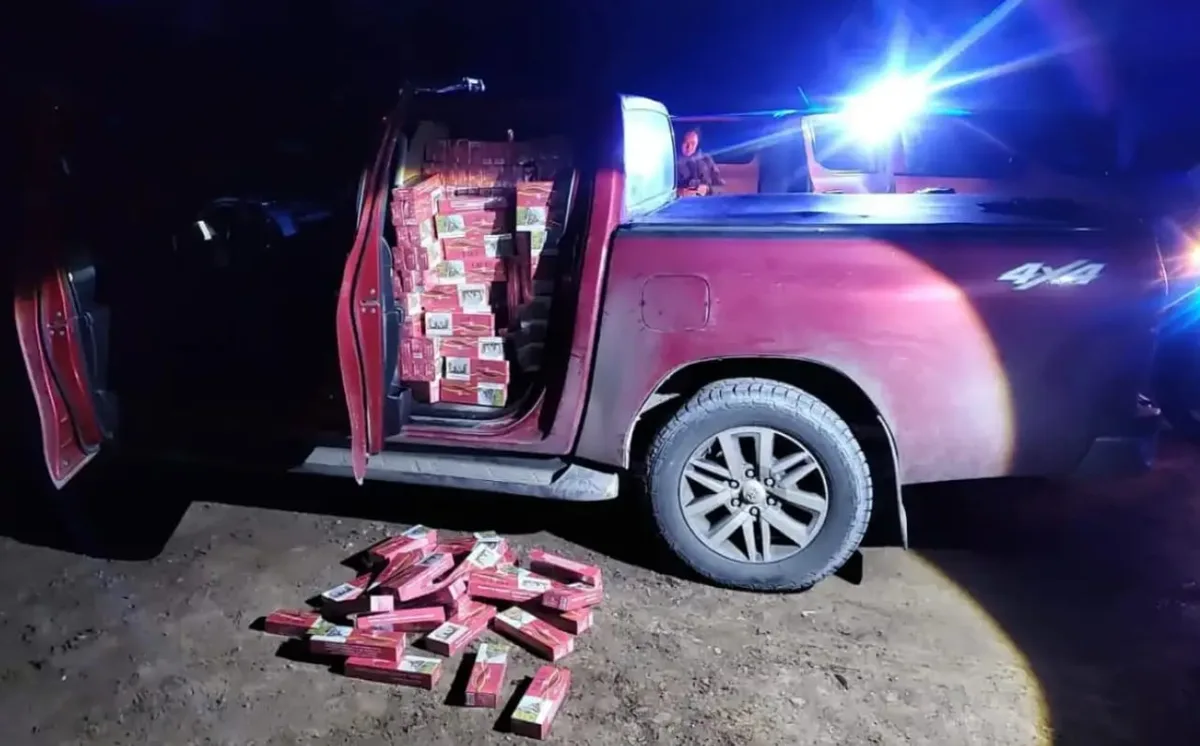 Incautaron más de 780 kilos de hojas de coca y 24 mil atados de cigarrillos de contrabando en Salta