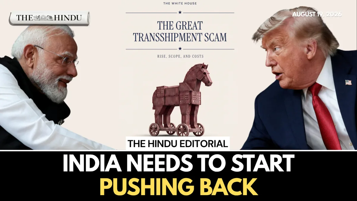 ​Time to push back: On India and the continuing U.S. pressure | The Hindu Editorial