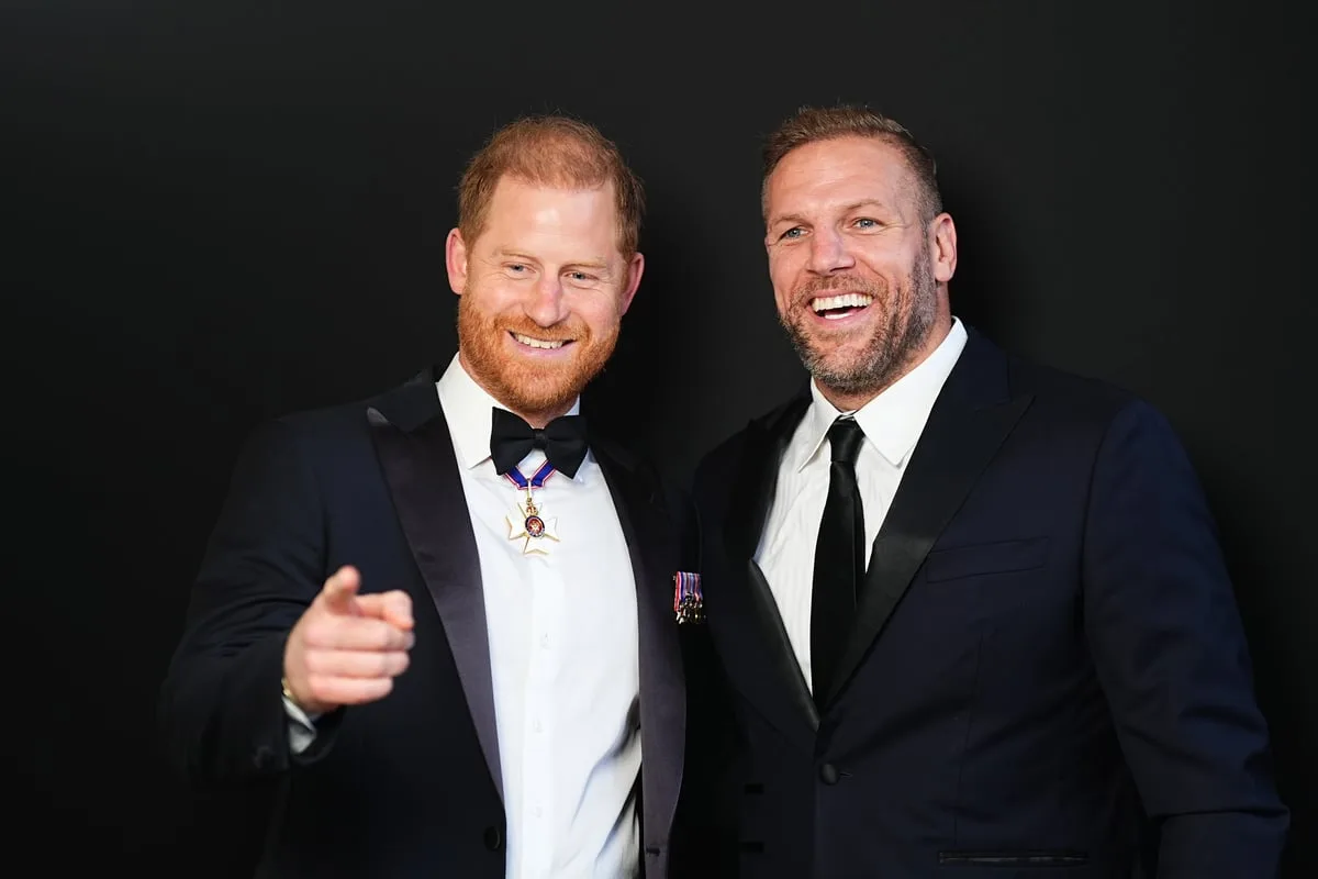 Harry gives speech at first public appearance since return to UK