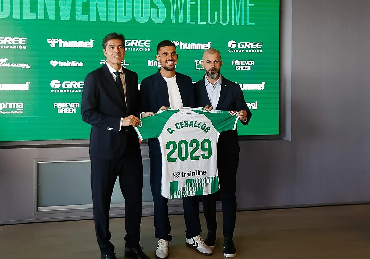 La felicidad de Dani Ceballos: «He soñado con estar aquí, pero nunca me he ido del Betis»