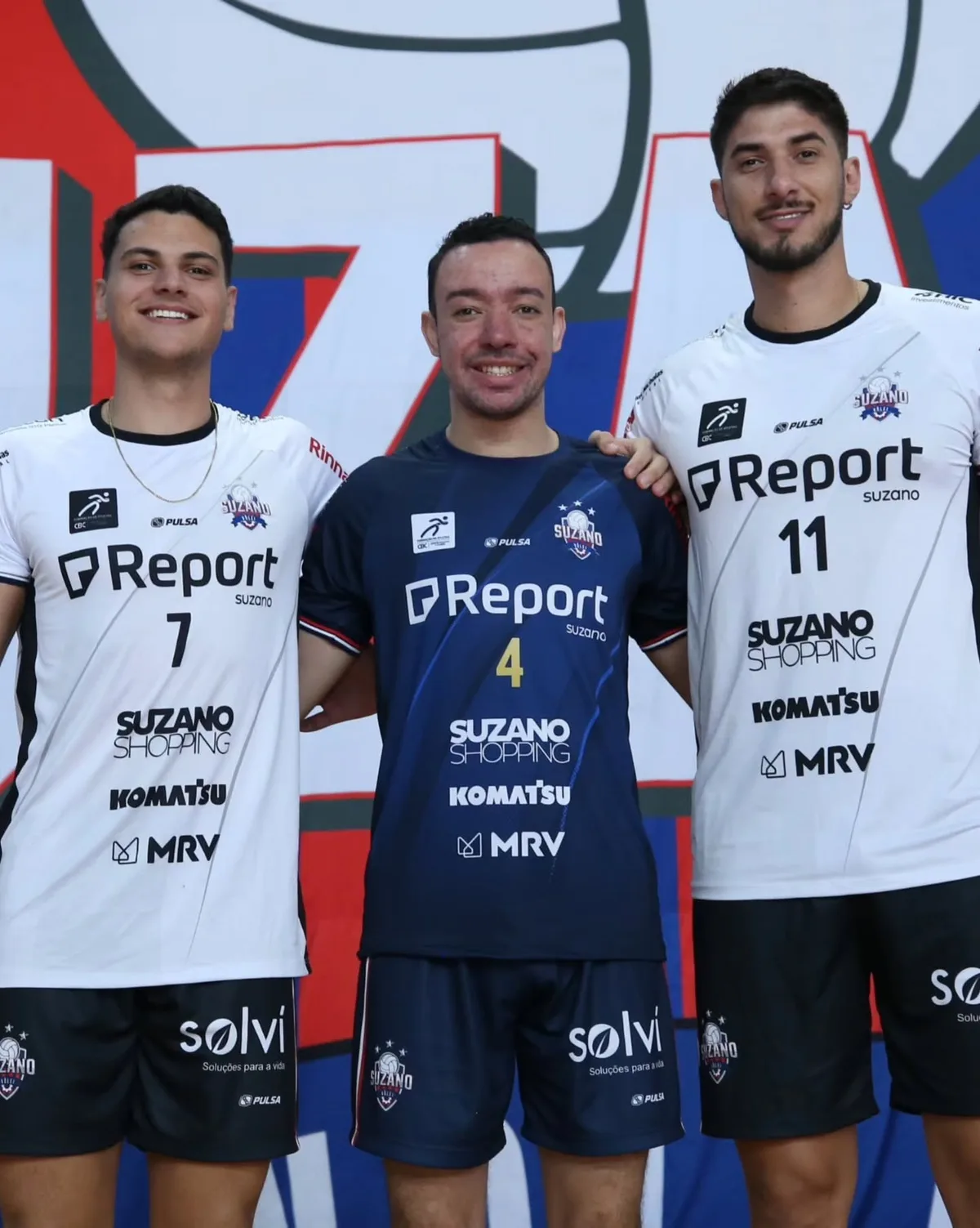 Às vésperas da estreia no Paulista de vôlei, Suzano apresenta três reforços