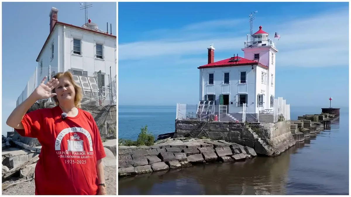 68-year-old Sheila Consaul bought Ohio lighthouse for $71,010 in 2011, restored it for over $300K