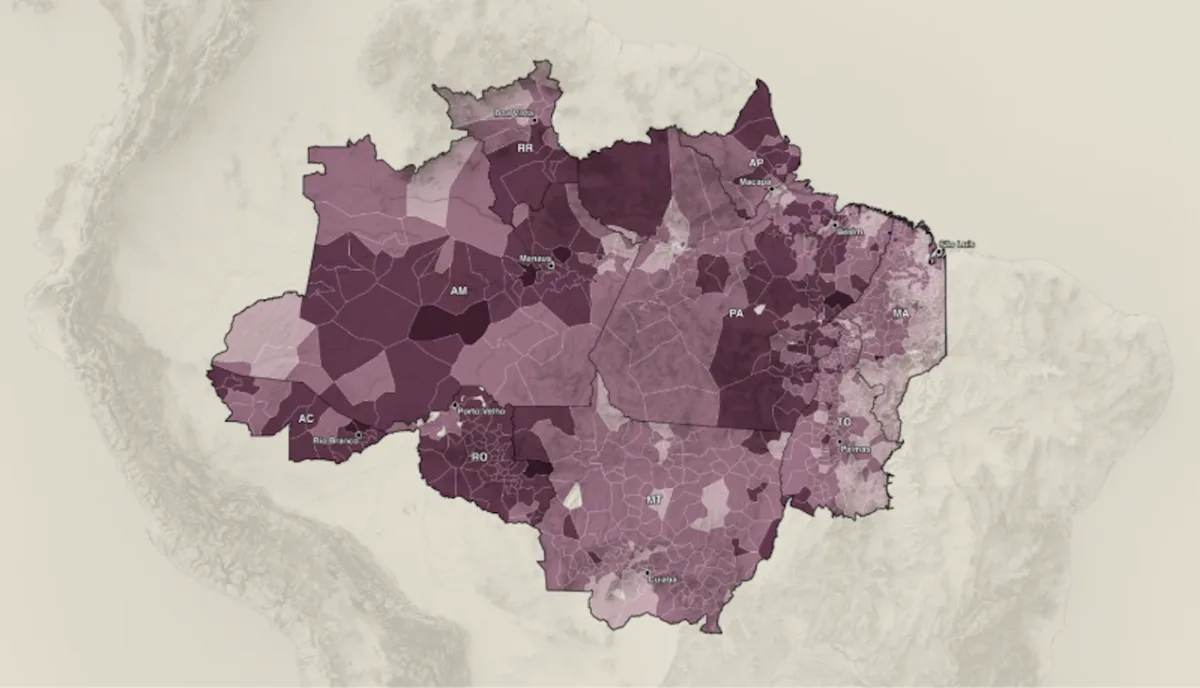 Na Amazônia, zonas eleitorais com mais evangélicos e brancos tendem a votar em candidatos contra o clima