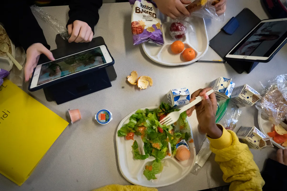 As millions of kids lose SNAP food benefits, free school meals are also at risk