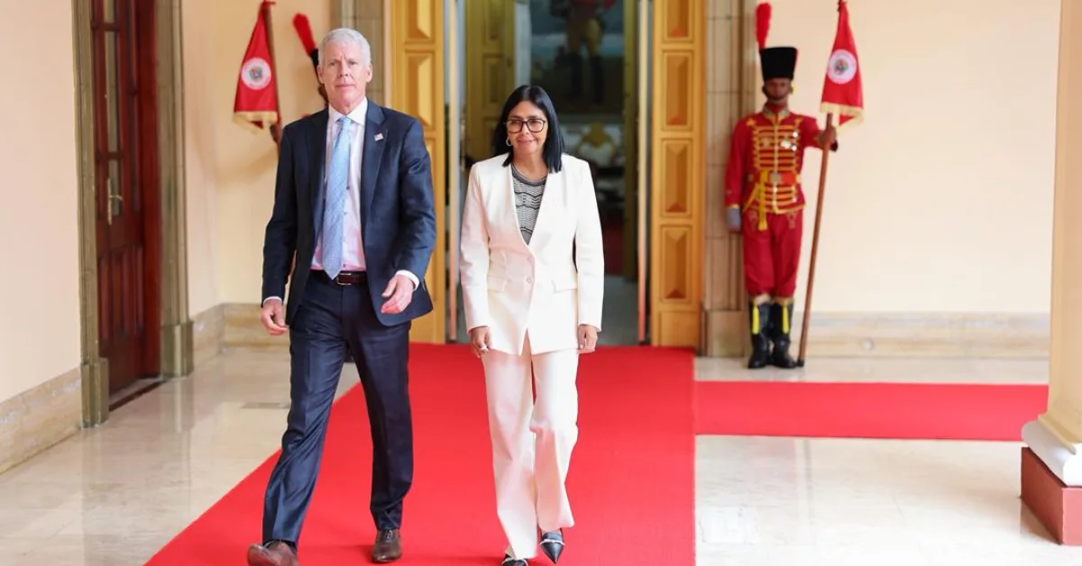 Delcy Rodríguez dice que Alejandro Betancourt «fue sobreseído» en Venezuela hace años