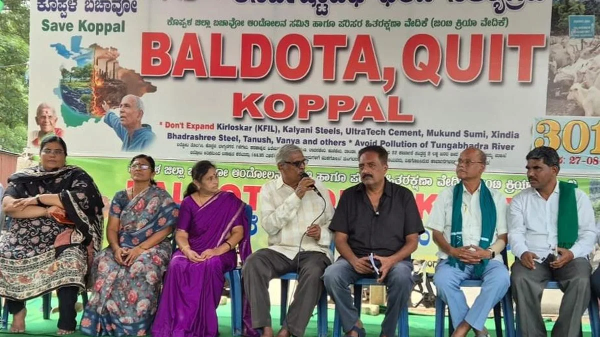 Prakash Raj backs anti-Baldota, anti-pollution protest in Koppal