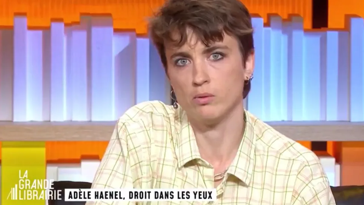 Adèle Haenel dénonce la suppression du replay de « La Grande Librairie » où elle parlait d’Israël