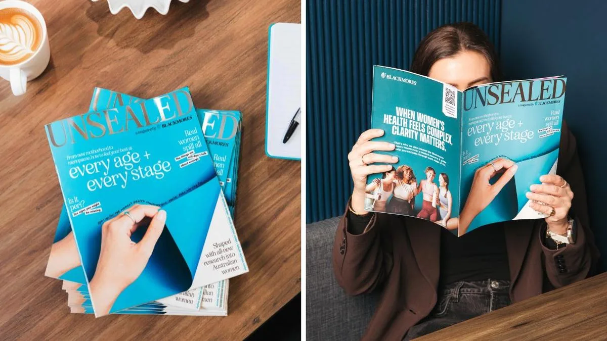 Blackmores drops limited-edition women’s magazine with re-imagined ‘Sealed’ section packed full of health advice