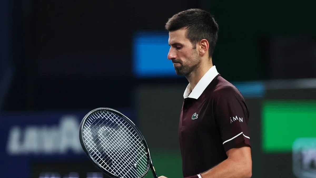 Novak Djokovic crashes out early in Shanghai Masters after perfect China Open