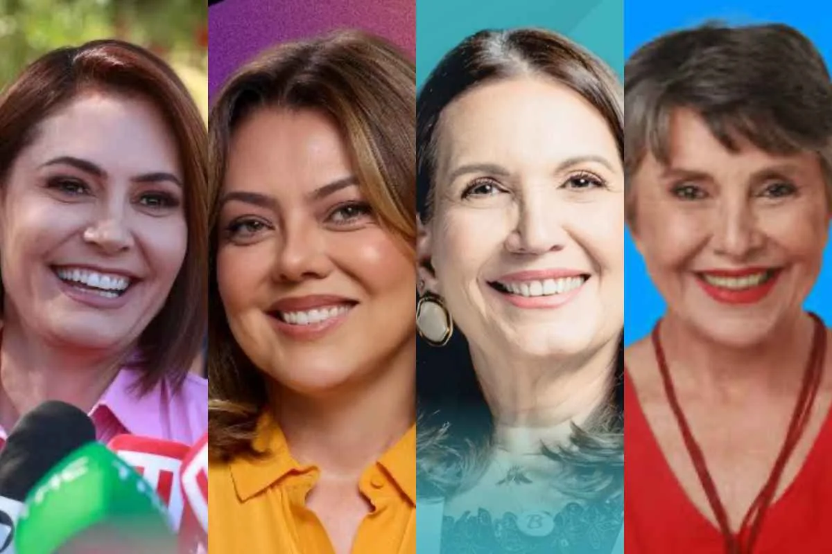 Michelle lidera intenções de voto ao Senado; Leila, Bia e Erika estão empatadas, diz Real Time