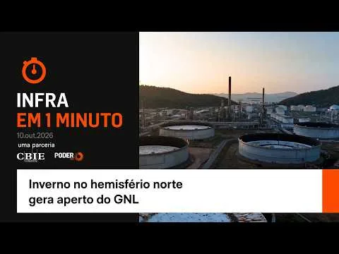 Infra em 1 Minuto: inverno no hemisfério Norte gera aperto do GNL