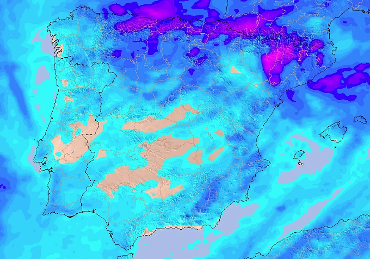 La Aemet avisa a España de fuertes lluvias, granizo y hasta 10 grados menos: estas son las zonas más afectadas