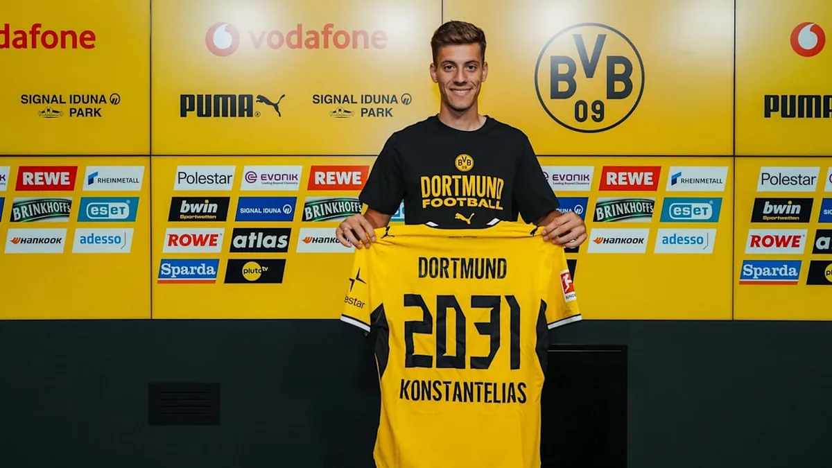 Welche Zahl er künftig auf dem Rücken trägt - BVB-Grieche mit kurioser Nummern-Wahl