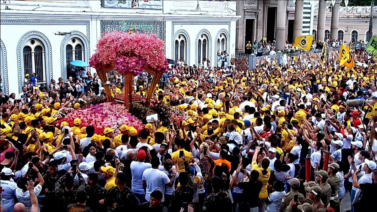 Círio de Nazaré 2026: reveja a transmissão da Grande Procissão pela TV Liberal
