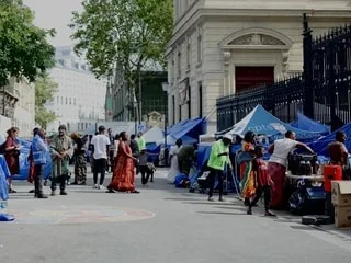La Ville de Paris annonce « la mise à l’abri » de 253 personnes suite à « l’évacuation de force » d’un campement
