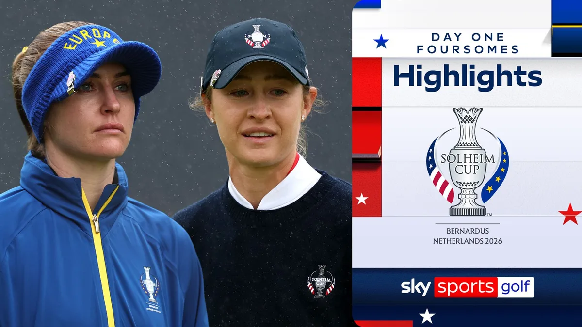 Europe share spoils with Team USA in tight foursomes session
