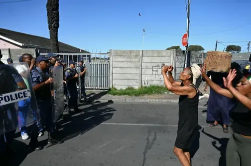 ‘No one is safe’: Athlone residents march after deadly Belgravia shootings