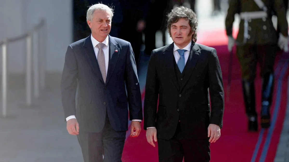 Tras su discurso en un foro liberal, Javier Milei se reúne con José Antonio Kast en Chile