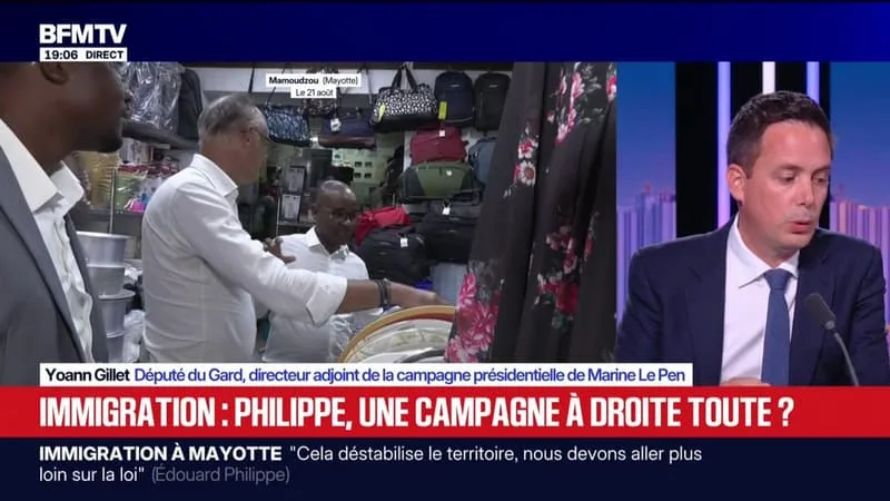 Immigration à Mayotte: Édouard Philippe "ne fait que faire des promesses qu'il ne tiendra pas", estime Yoann Gillet, député RN