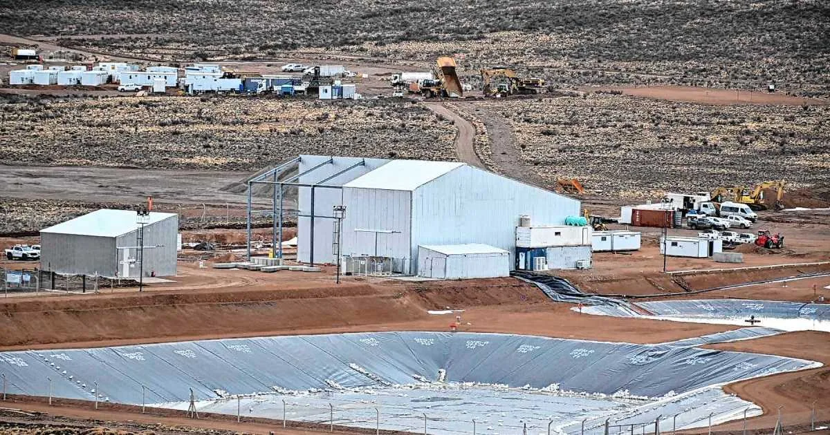 Gobierno de Río Negro suspendió la operatoria en la mina Calcatreu por incumplimientos de la empresa
