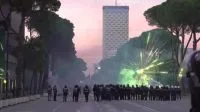 Ao menos 167 pessoas foram presas em protestos na Albânia, diz polícia