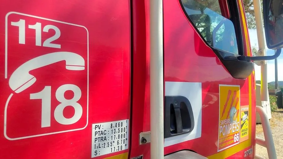 Incendie au sud de Perpignan : plus de 180 pompiers mobilisés, 35 hectares parcourus