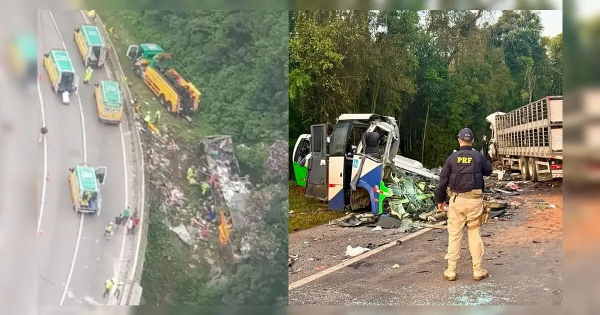 Prefeitura de Imbituva (PR) divulga lista com 15 vítimas de tragédia envolvendo micro-ônibus e carreta