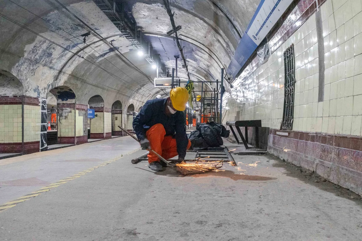 Cerrarán una nueva estación de la línea C del subte por obras de renovación: cuánto tiempo permanecerá clausurada