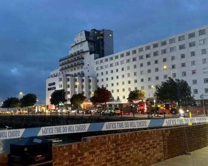 Hundreds evacuated after fire breaks out at seaside hotel in Kent