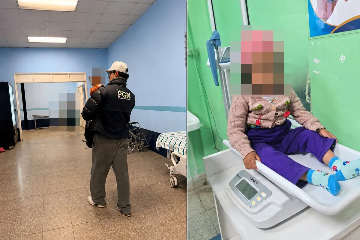 La Procuraduría de Guatemala atendió 409 casos de desnutrición infantil durante los primeros ocho meses