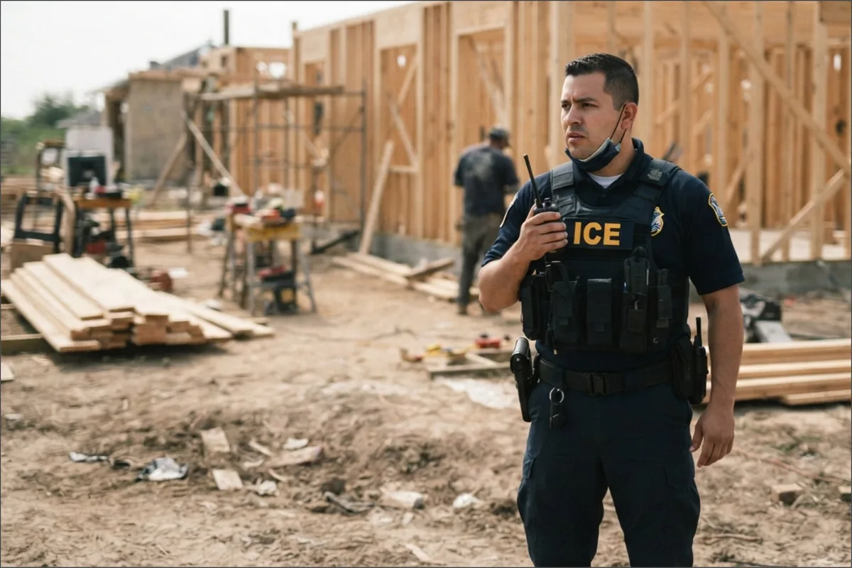 Es oficial: las redadas del ICE dejan escasez de trabajadores en Texas y la construcción siente el impacto