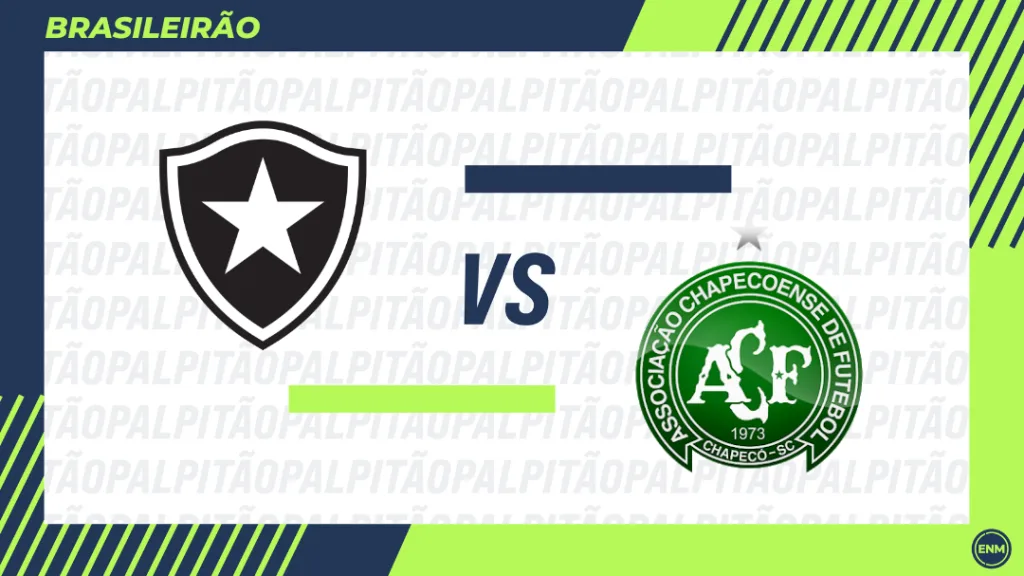 Botafogo x Chapecoense: prováveis escalações, como chegam, arbitragem, onde assistir e palpite
