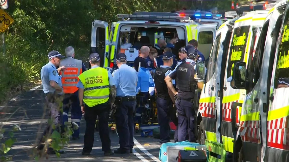 Mother charged after allegedly stabbing three young children, killing one in the Blue Mountains