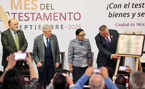 Arranca la Jornada Nacional "Septiembre, mes del testamento"; Segob apuesta por la seguridad jurídica