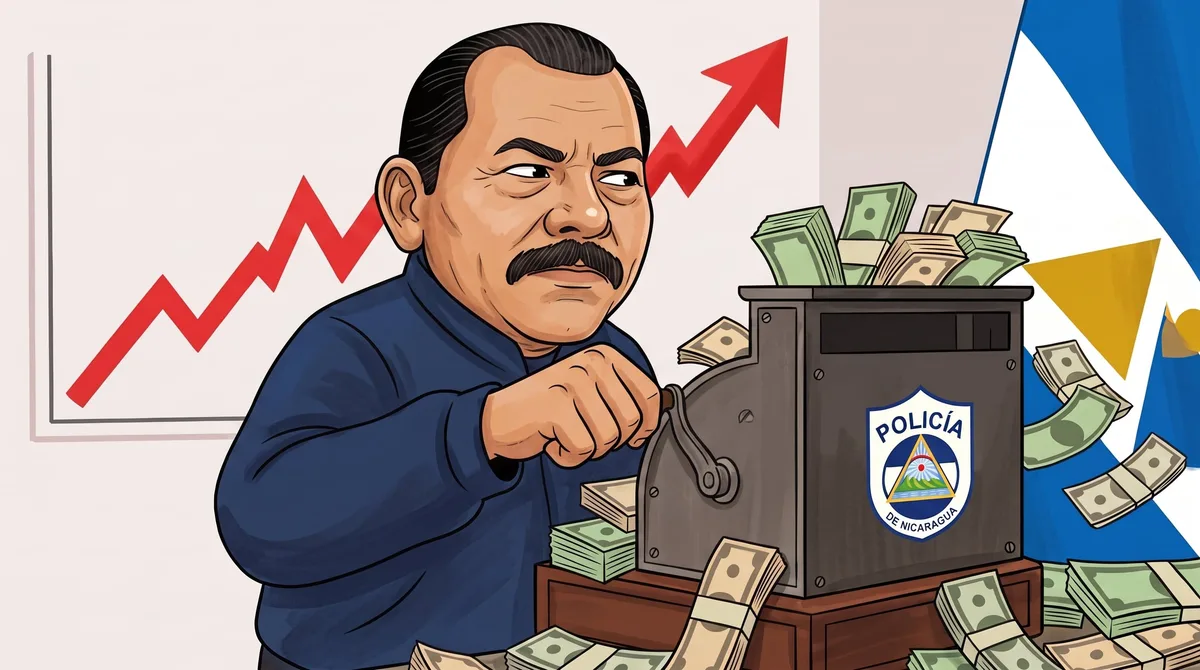 El régimen de Nicaragua a través de la Policía recaudó USD 7.3 millones en multas y cursos viales en lo que va de 2026