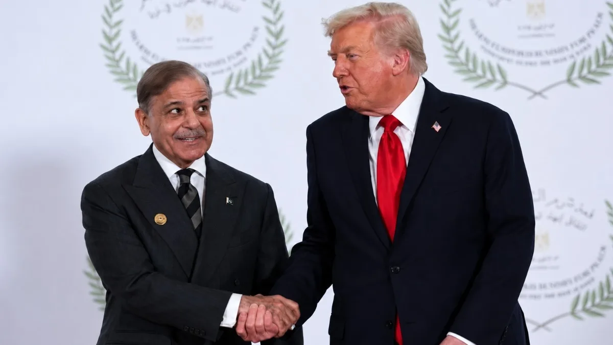 Shehbaz Sharif licks Trump's wounds as Indian-origin jurist wins peace Nobel