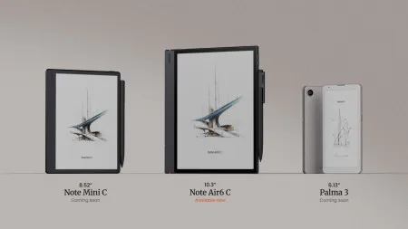 E-Ink-Geräte von Boox: Neuer 4-nm-Chip und Android 16 für drei Modelle