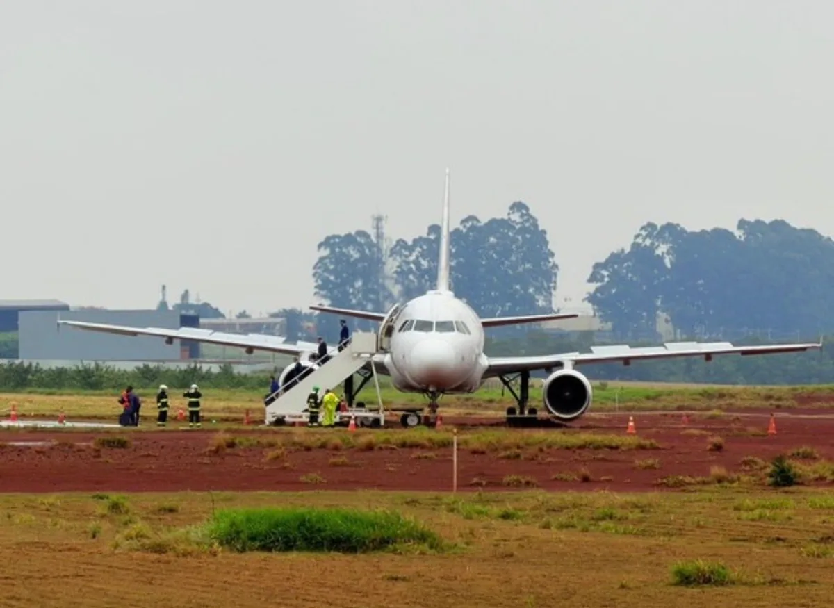 Avión de Latam se salió de la pista al aterrizar en Brasil sin causar heridos