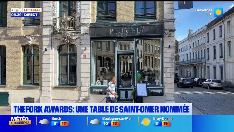 A Saint-Omer, le restaurant Pluriel' nommé au concours TheFork Awards