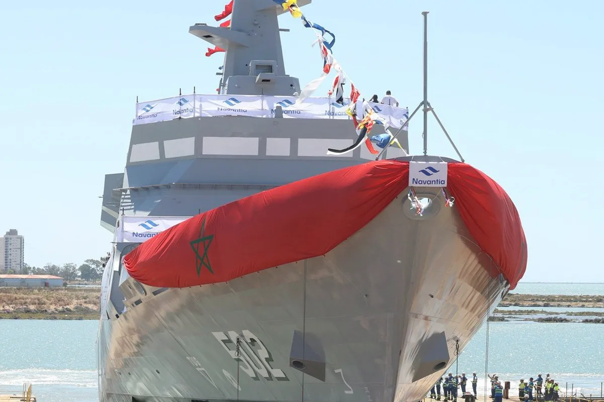 Navantia entrega a Marruecos con discreción el primer buque militar que le vende en 40 años: "Cumplimos el contrato"