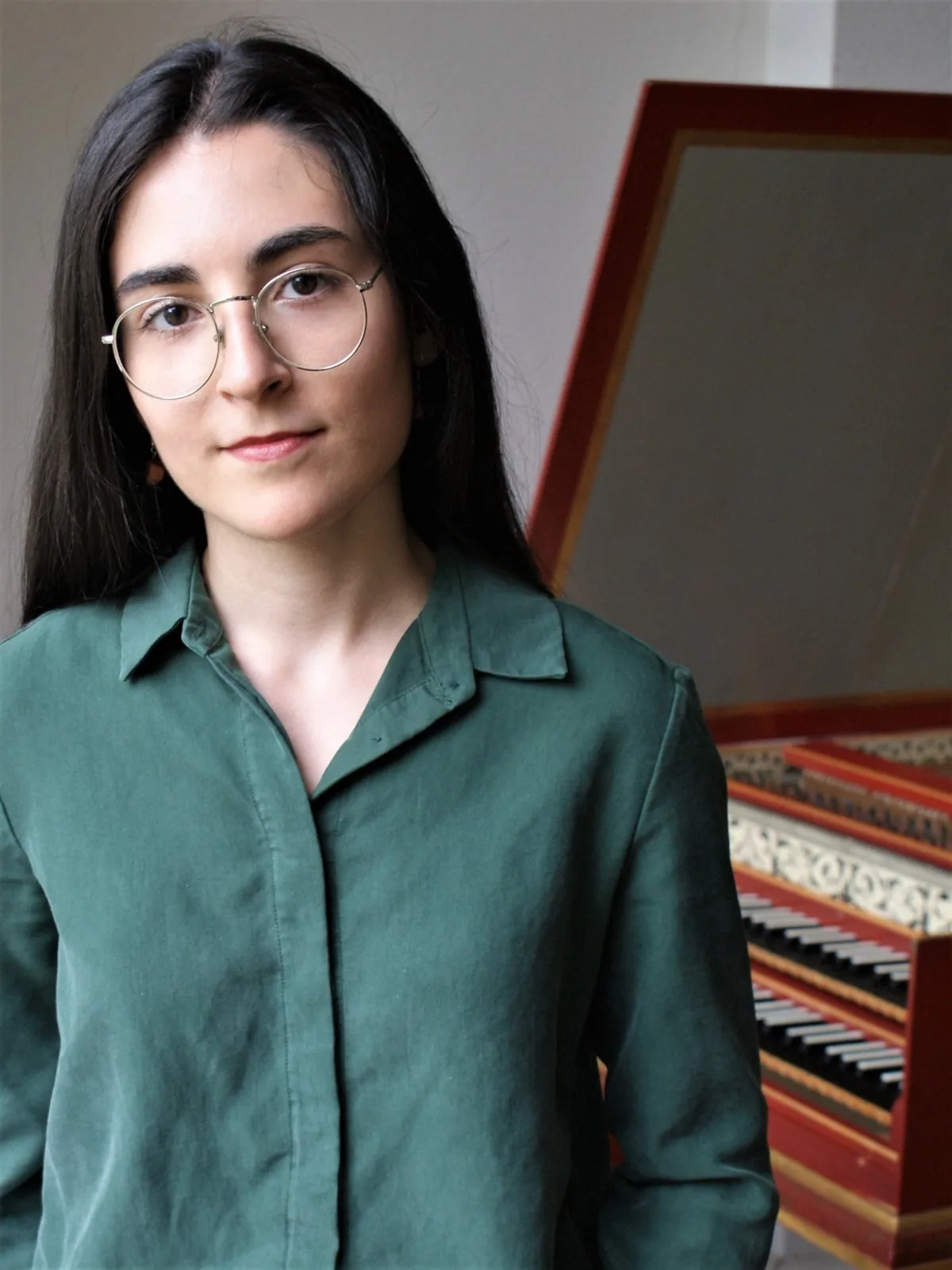 La clavecinista Irene González Roldán , primera española en ganar el Primer Premio del concurso de Música de Brujas