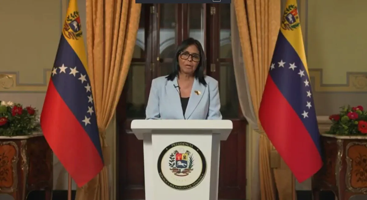 Delcy Rodríguez sale al paso de las críticas al pacto con Trump e insiste en la soberanía nacional sobre el petróleo