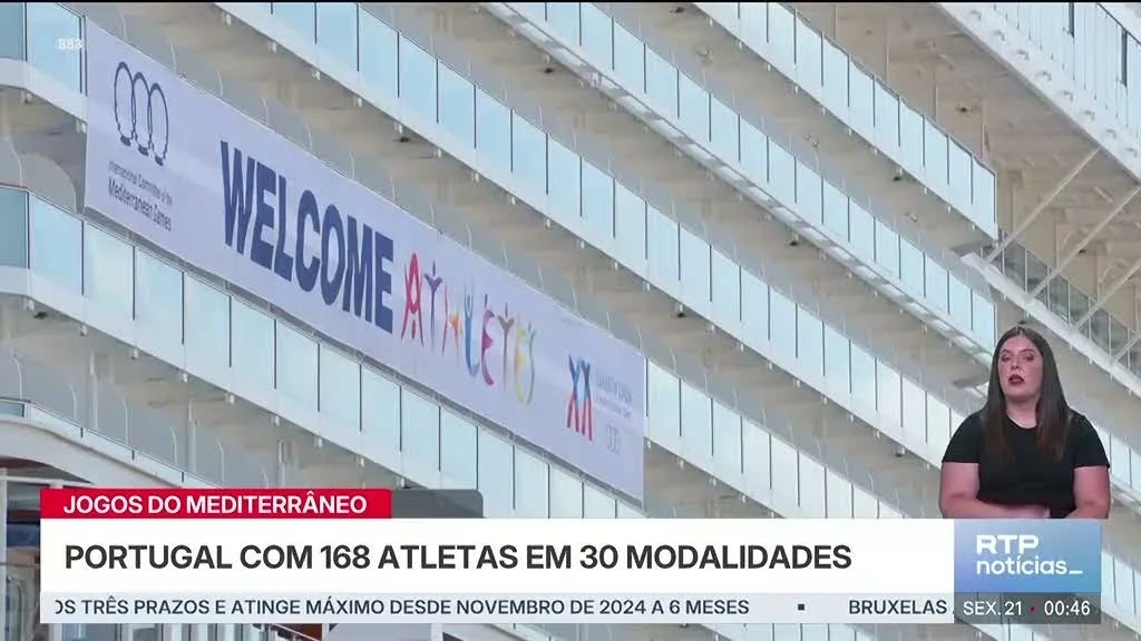 Jogos do Mediterrâneo. Itália acolhe competição com 168 atletas portugueses