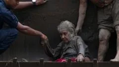 97-year-old woman rescued after Nepali floods looked like 'a warrior'