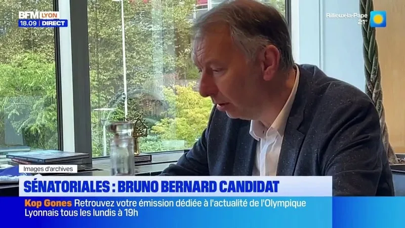 Sénatoriales : Bruno Bernard officialise sa candidature