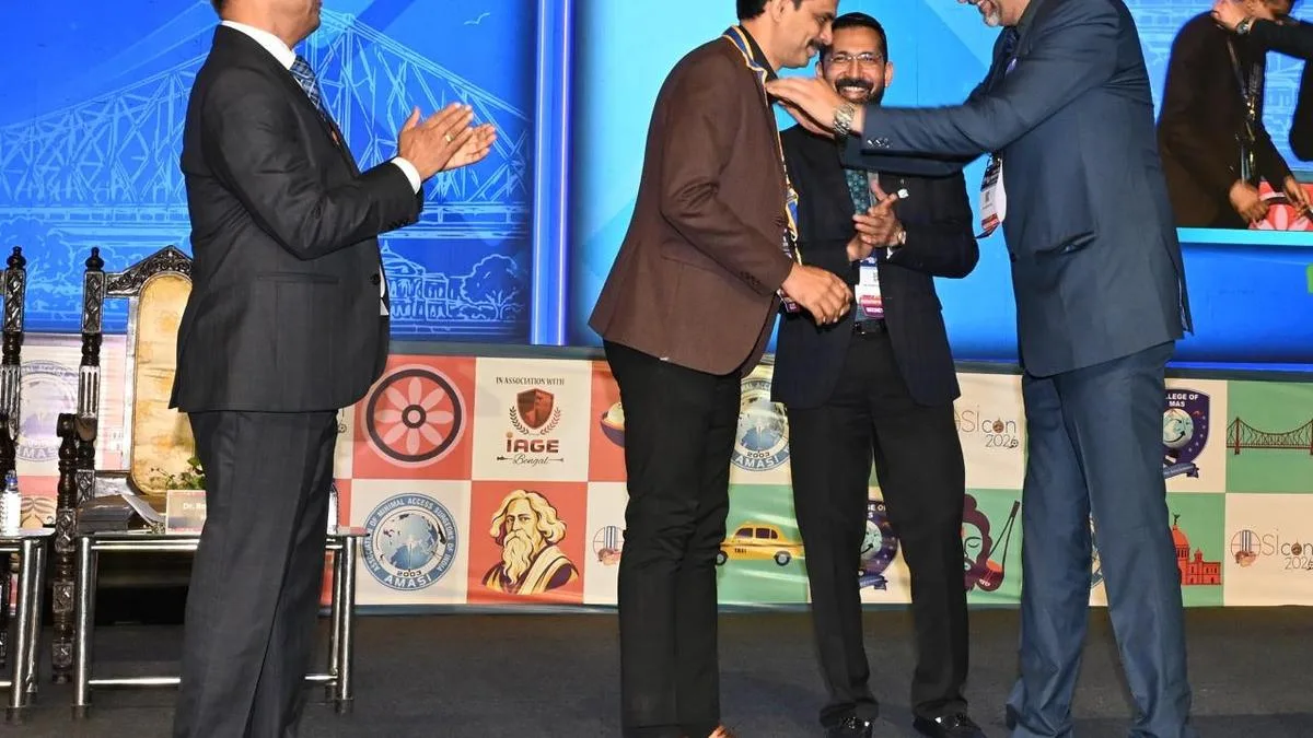 P. Senthilnathan assumes charge as AMASI president