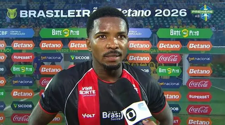 “Intensidade abaixo”, diz Cacá após Vitória ceder empate ao Mirassol