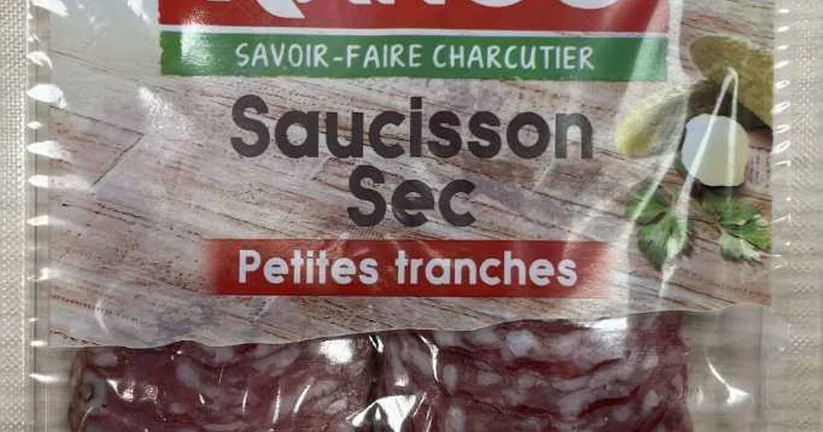Consommation. Un saucisson sec vendu chez Intermarché contaminé à la salmonelle