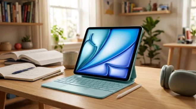 iPad Air 2026 com chip M4 é a melhor opção para estudar e trabalhar e está em oferta