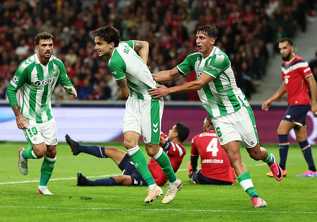 El Betis roza el top 8 tras la primera jornada de Champions
